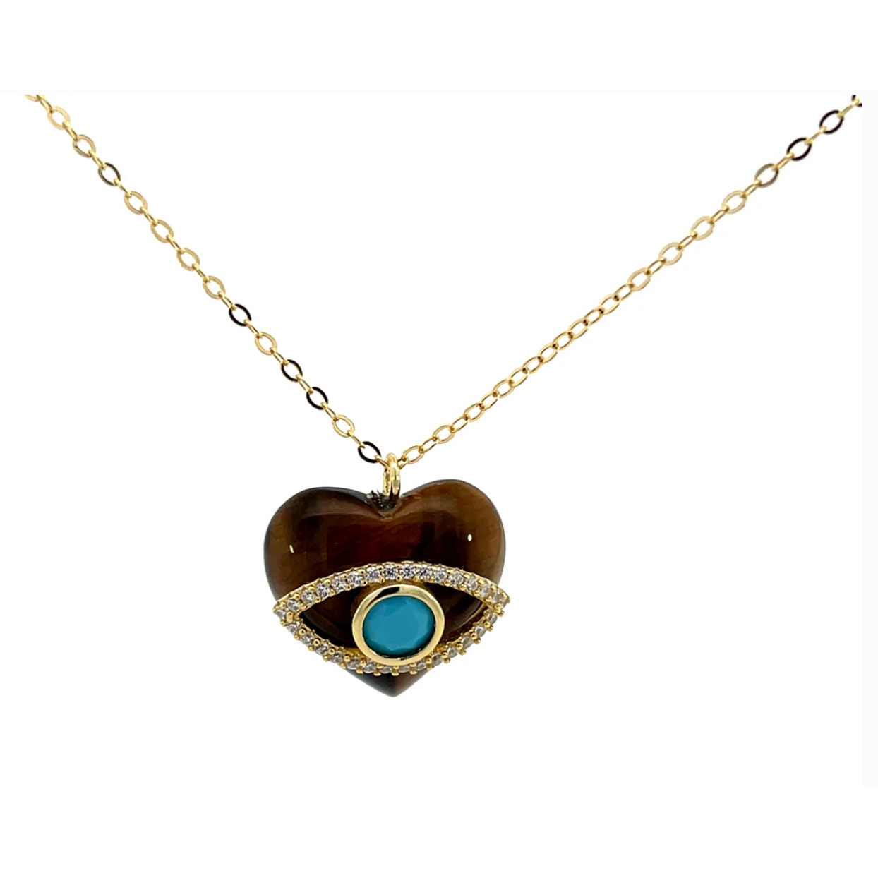 Chic Tiger Eye Necklace For Women 44$